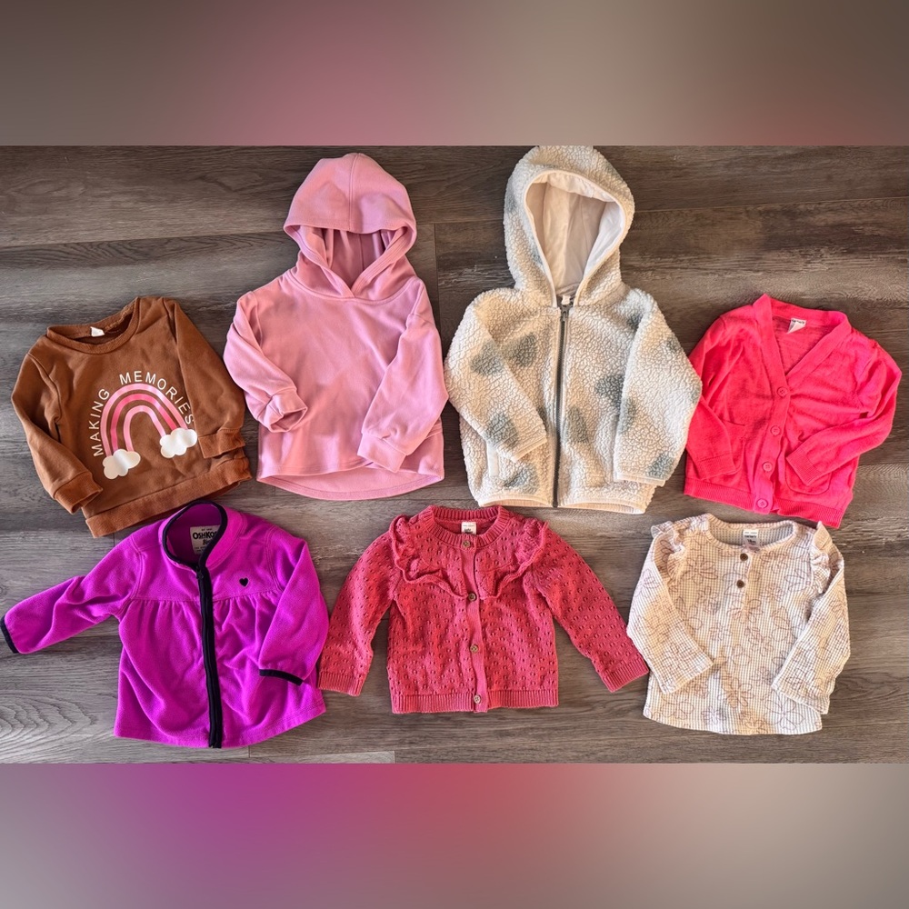 Seven Assorted Sweaters